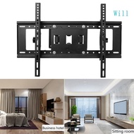 Will Universal TV Wall Mount Bracket Fixed Flat Panel TV Frame Holder Tilt Angle Rack