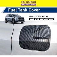 HC CARGO Toyota Corolla Cross 2020 - 2022 Petrol Cap Cover Fuel Cap Petrol Tank Oil Cover CARBON / C