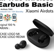 Kkq ORIGINAL 100% Xiaomi Redmi Airdots Mi True Wireless Earbuds Basic Bluetooth Handsfree - Redmi Ai