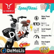 sepeda listrik uwinfly df7 terlaris