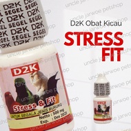 Stress FIT D2K MEDICINE FOR SICK BIRD STRESSS IMPROVING CONNECTING