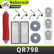 Qyfz Adapt to Roborock Roborock QR 798/598 Sweeping Robot Accessories Main Side Brush Filter Mesh Mo