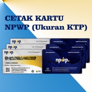 NPWP CARD PRINTING + Edit Template (No PDF File)