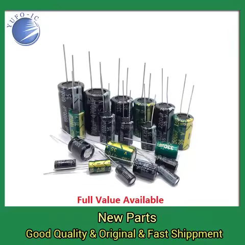 680UF 1000UF 47UF 1500UF 10UF 22UF 0.47UF 82UF Aluminum Electrolytic Capacitor 4V 10V 16V 25V 35V 47