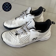 Sepatu tenis YONEX SONICAGE 3 power cushion size US 9 / 42 / 27cm white ORIGINAL second / badminton