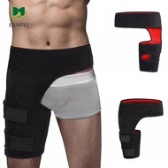 ALANFY Hip Support Belt Groin Wrap Brace Adjustable Hip Joints Fitness Black Hip Sportswear Accessor