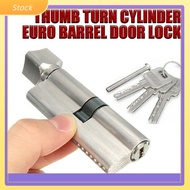 【ELCT】Thumb Turn Cylinder Euro Barrel Door Lock UPVC Anti Pick 35/35 + 3 Keys Kit