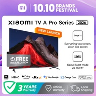 Xiaomi TV A Pro 2026 Series | 43"/55"/65"/ 75"| Free Installation | 4K QLED | Google TV | Apple Play