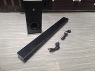 Yamaha Soundbar + Subwoofer