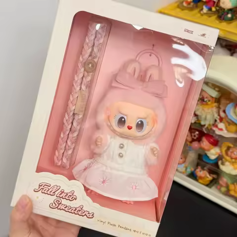 Genuine POP MART The Monsters Mokoko Series Vinyl Dolls Plush Toys Close To Sweet Model Toys Mystery