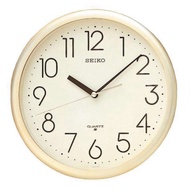 [Powermatic] SEIKO QXA582G Analog Gold Color White Dial Wall Clock