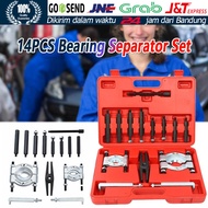 14 Buah Bearing Separator Set Bearing Puller Bearing Remover Tool Kit