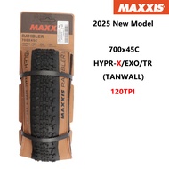 MAXXIS RAMBLER ยางกรวด700x3 8/40C/45C ยางรถจักรยานแบบพับได้ยางล้อด้านนอกแบบกรวดป้องกันการเจาะยางจักร