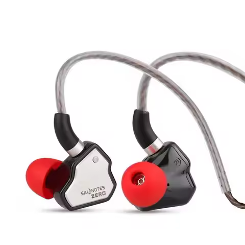 7Hz Salnotes Zero 1 HiFi 10mm Dynamic Driver In Ear Earphone IEM Metal Composite Diaphragm N52 Magne
