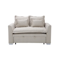 SB Design Square SB DESIGN SQUARE โซฟาเบด รุ่น Talia สีน้ำตาลอ่อน (162x94x102 ซม.)