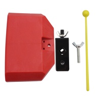 [musbmy] ABS Plastic Cowbell Quick Release Mount Drum Stick Baby Toy Kit (Red)