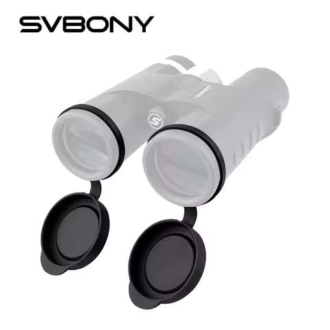 SVBONY 2 Piece Binoculars Protective Rubber Objective Lens Caps 42mm for Telescope with Outer Diamet