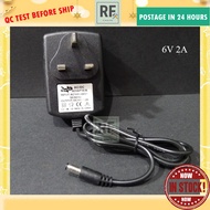 6V 2A AC TO DC ADAPTER POWER SUPPLY