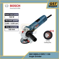 Bosch Angle Grinder Speed Control GWS7-100 Grinder Adjustable Speed Variable Speed Angle Grinder Adj