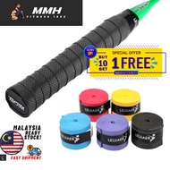 🎁BUY 10 FREE 1 ROLL🎁  Badminton Anti Slip Racket Overgrip Tennis Racket Grip Pembalut Raket Badminto