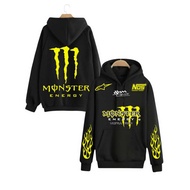 Hoodie Racing Addict Prostrit Extride Rider / Hoodie Cultu Rider MONSTER