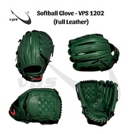 VPS 1202 Softball Glove (Full Leather)- Green 12 inches 12.25 inches//Sarung Tangan Softball VPS 120