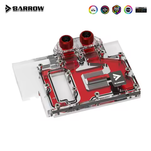 Barrow GPU Water Block For VGA MSI GTX 1070 AERO ITX 8G OC Graphics Card Cooler 5V ARGB 3PIN AURA SY