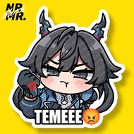 Chen Qianyu "TEMEEE" Arknights Endfield Chibi Fanmade Sticker