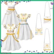  Kpop Demon Hunters Cosplay Costume RUMI ZOEY MIRA Skirt Outfit Black/White KPOP Stage Performance O