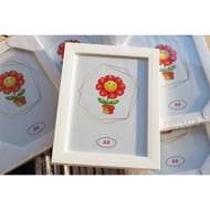 Fashion Frame Photo Of Honor With A4 Mirror Factory 1 Inch Thick Wood