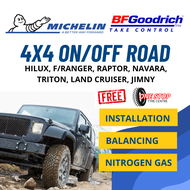 [4X4] Michelin LTX Trail / BF Goodrich KO2 All Terrain Hilux Ranger Raptor Triton Tayar 265/60R18 26