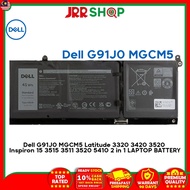 Del G91J0 MGCM5 Latitude 3320 3420 3520 G91Jo Inspiron 15 3515 3511 3520 5410 2 in 1 LAPTOP BATTERY