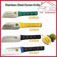 Durian Pisau Durian Knife | 全白钢榴莲刀| Durian Knife (Golden X, Stainless Steel