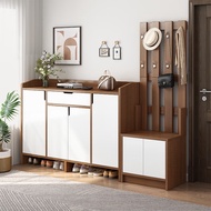 HY-JD Eco Ikea Ikea Shoe Cabinet Clothes Rack Integrated Shoe Cabinet Coat Rack Integrated Shoe Cabinet Stool Integrated