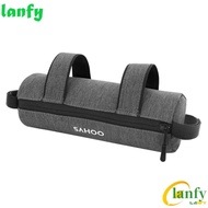 LANFY Bike Handlebar Bag Stable Large Capacity Reflective Bike Accessories Bicycle Front Frame Pouch