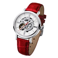 Arbutus Ladies Skeleton AR1605SWR Automatic Watch with Crystal