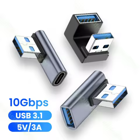 USB3.1 to Type C 10Gbps OTG Adapter Fast Data Transfer 5V@3A Fast Charging Converter For Samsung Xia