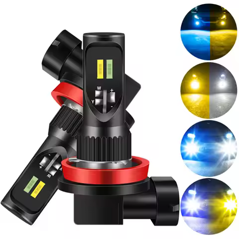 H8 LED H11 Fog Light H1 LED H3 LED H7 LED Bulb Flashing Car Fog Lamp 9006 LED HB4 LED HB3 9005 DRL R