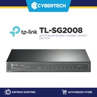 Cybertech TP-Link TL-SG2008P JetStream 8-Port Gigabit Smart Switch with 4-Port PoE+