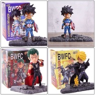 Action figure One piece Luffy Zoro Sanji BWFC Noriyuki Yamaguchi