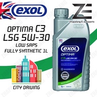 EXOL OPTIMA C3 LSG 5W30 Low SAPS Fully Synthetic Engine Oil 1L M409 Dexos 2 BMW LL04 VW Mercedes
