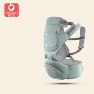 เป้อุ้มเด็ก aiebao รูปใหม่ Hip Seat 3 in 1 ใต้ฐานนั่งมีกระเป๋าสามารถเก็บของได้ สามารถนั่งและนอนได้ พ