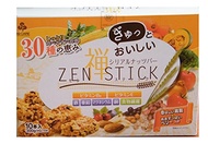 [USA]_3 G care Zen Stick diet cereal nuts bar made in Japan 10 bars x 3 bags