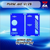 Backdoor Akrilik Pulse AIO Transparant Bening/Transparan Hitam Hiasan PLS AIO V1V5