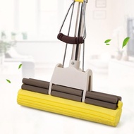 1Pc Floor Sponge Mop Twist The Water Mops Microfibre Nozzle Flat Rotated Spray Self-Squeezing Without Hand Washing