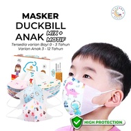 Terlaris Masker Duckbill Anak || Masker Anak Duckbill 3ply || Masker