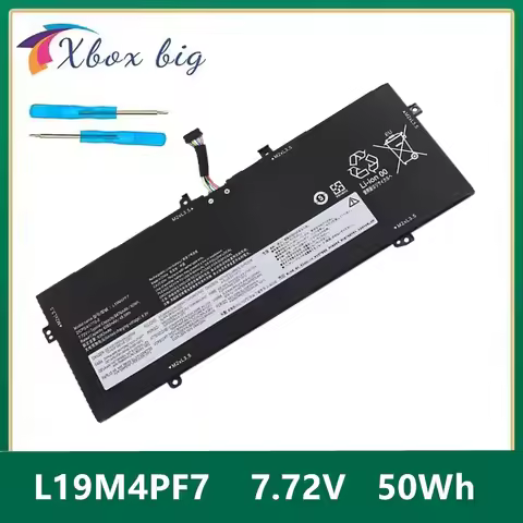 L19M4PF7 L19D4PF5 Battery For Lenovo YOGA 13S 2021 For Yoga 7 Carbon 13ITL5 Series 7.72V 6476mAh