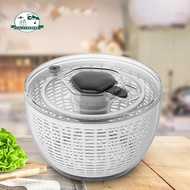 [In Stock] Vegetable Washer and Dryer Vegetable Drainer Strainer with Drain Basket Fruit Dryer for Cabbage Vegetables Kitchen