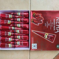 Henna neha red and maroon Henna Sticker Inai Sticker