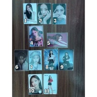 Photocard PC BLACKPINK Jennie